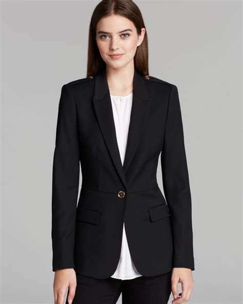 burberry black suit|Burberry suits for women.